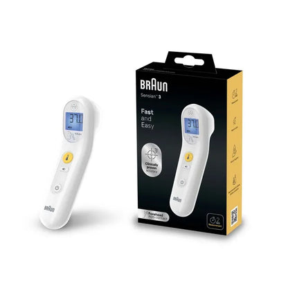 Braun Sensian 3 Forehead Non-Contact Thermometer (White)