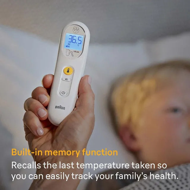 Braun Sensian 3 Forehead Non-Contact Thermometer (White)