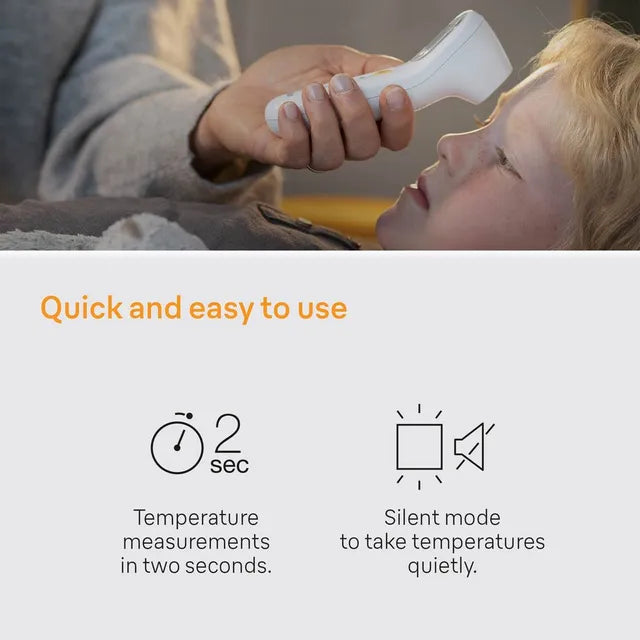 Braun Sensian 3 Forehead Non-Contact Thermometer (White)
