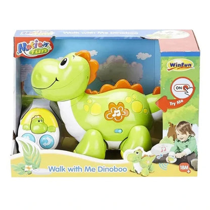 Winfun Lil' Learner Alphabet Backpack & Walk With Me Dinoboo