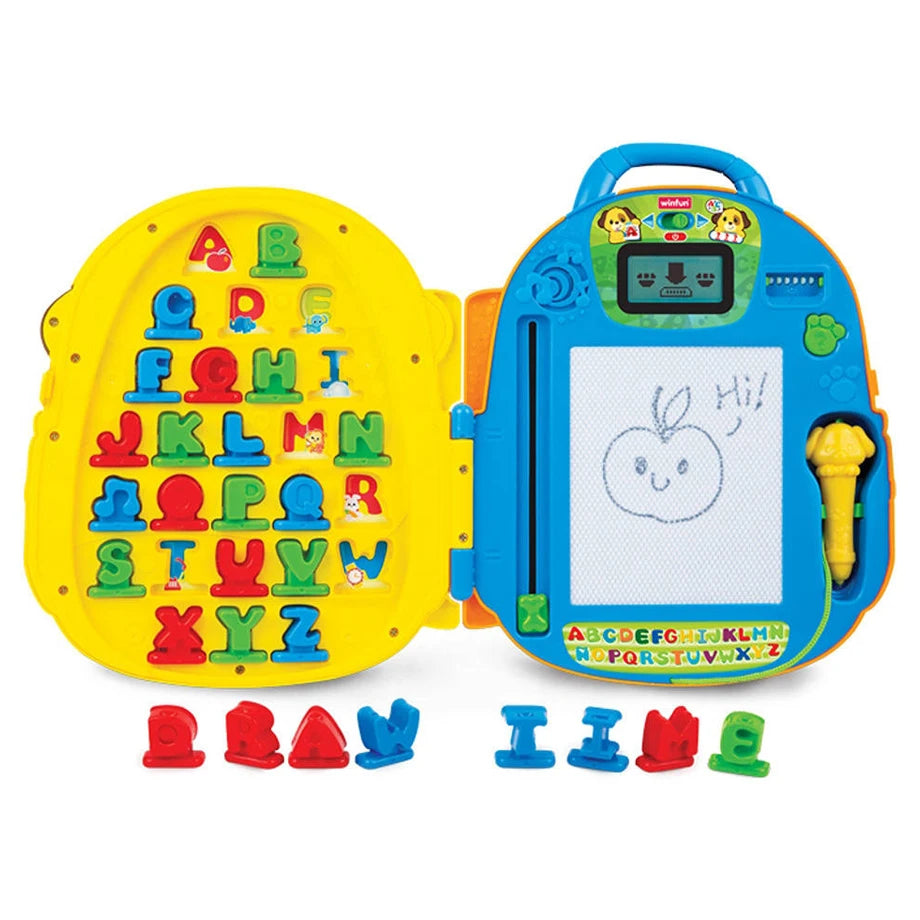 Winfun Lil' Learner Alphabet Backpack & Walk With Me Dinoboo