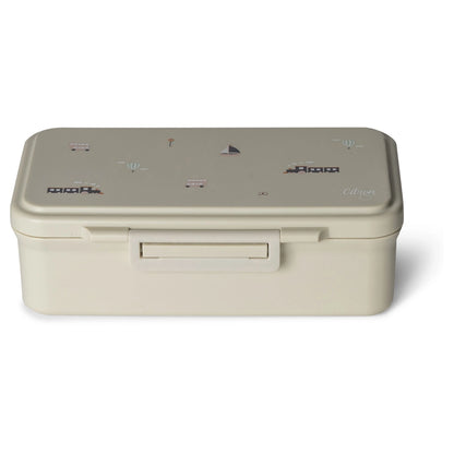 Citron Rectangle Lunchbox (Vehicles)