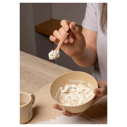 Citron Silicone Feeding Spoon Long Set Of 2 (Ballerina)