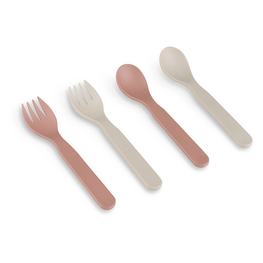 Citron PLA Cutlery Set Of 2 And Case (Pink Cream)