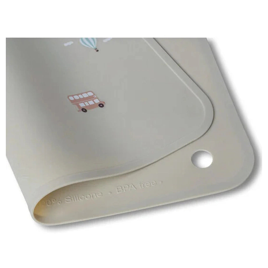 Citron Silicone Placemat Rectangle Vehicles