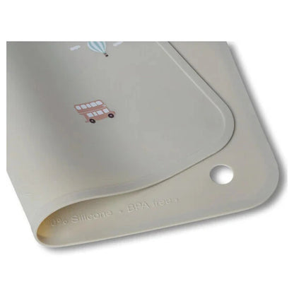 Citron Silicone Placemat Rectangle Vehicles