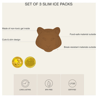 Citron Ice Packs Set Of 3 (Swan)