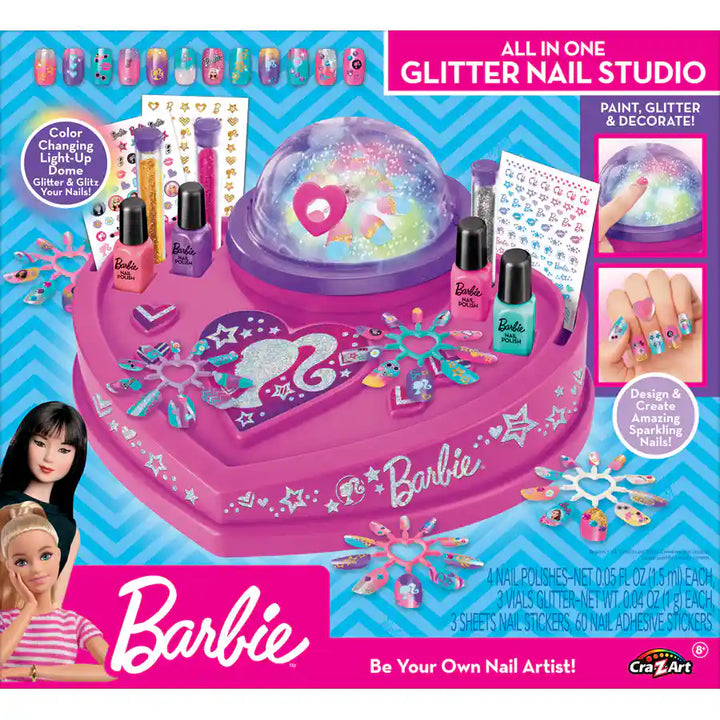 Barbie Glitter & Shine Nail Studio