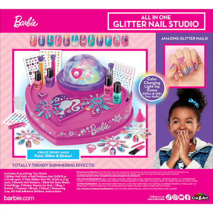 Barbie Glitter & Shine Nail Studio