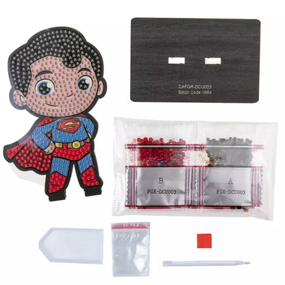 Superman Crystal Art Buddies Kit