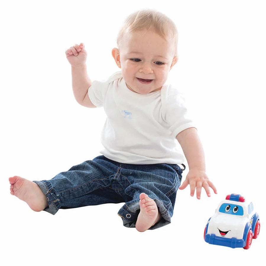 سيارة شرطة مزودة بأضواء وأصوات من Playgro سيارة شرطة مزودة بأضواء وأصوات من Playgro