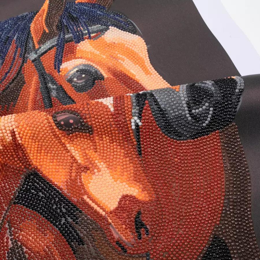 مجموعة مخطوطات فنية من الكريستال من Chestnut Mares مجموعة مخطوطات فنية من الكريستال من Chestnut Mares