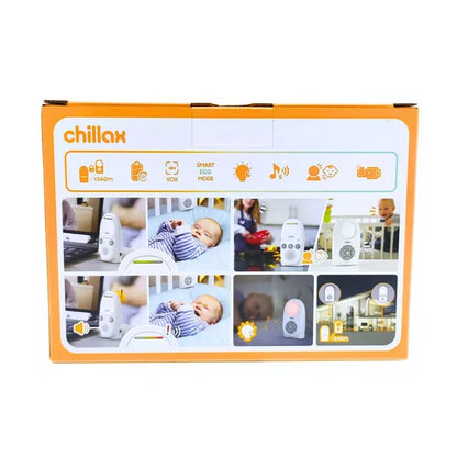 Chillax CB210 Audio Baby Monitor Nightlight & Two-Way Talk