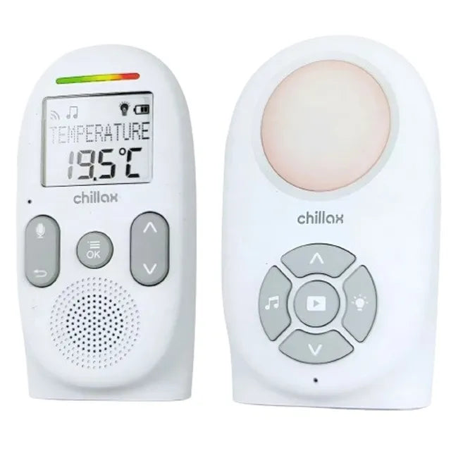 Chillax CB260 Audio Baby Monitor LCD, Temp Sensor & Talk