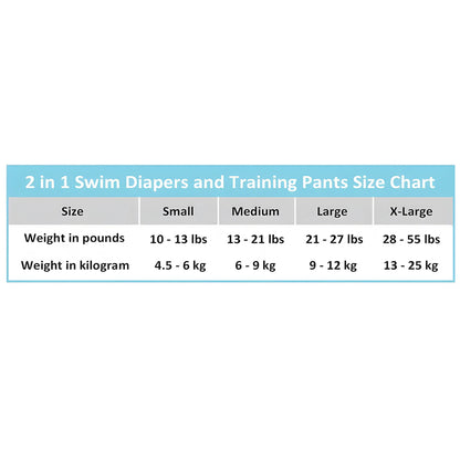 Charlie Banana 2in1 Swim Diaper & Training Pants Mermaid Jade