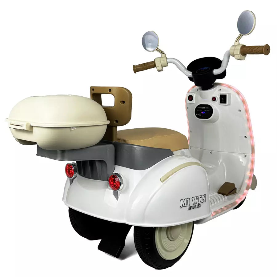 Ride On Scooty (White)