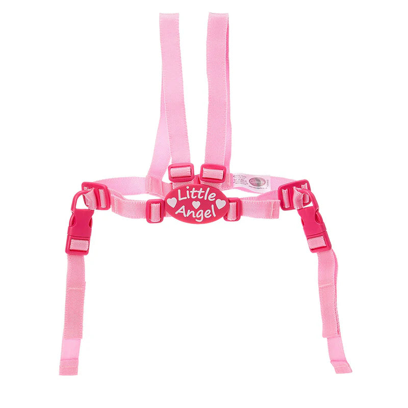 حزام وأحزمة تثبيت من Clippasafe Designer Little Angel مع أحزمة تثبيت (وردي) حزام وأحزمة تثبيت من Clippasafe Designer Little Angel مع أحزمة تثبيت (وردي)