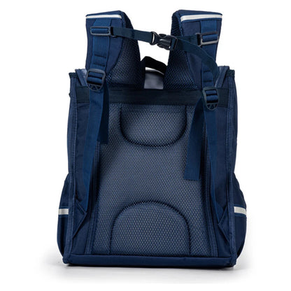 Eazy Kids School Bag wt Trolley, Medium Blue