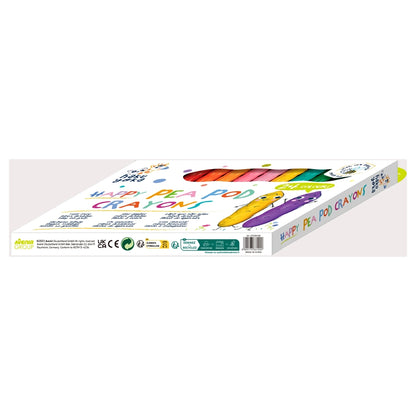 Haku Yoka Happy Pea Pod Crayons 24 Colours