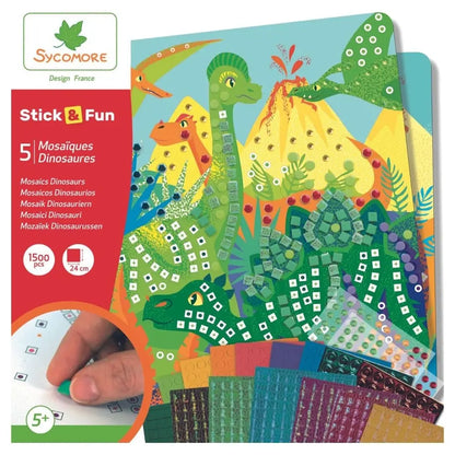 Sycomore 5 Dinosaur Mosaics Kit