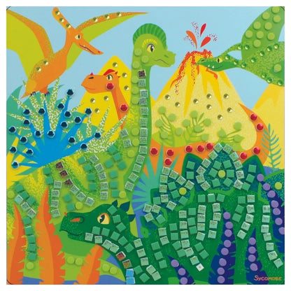 Sycomore 5 Dinosaur Mosaics Kit