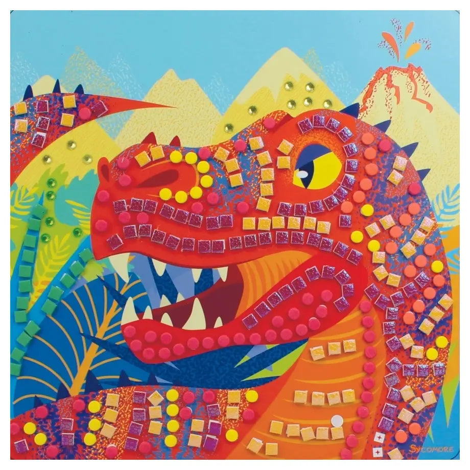 Sycomore 5 Dinosaur Mosaics Kit