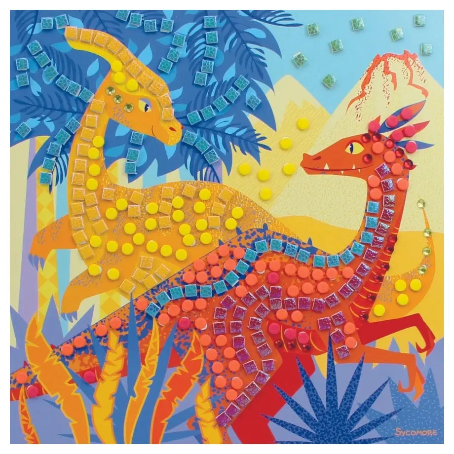 Sycomore 5 Dinosaur Mosaics Kit