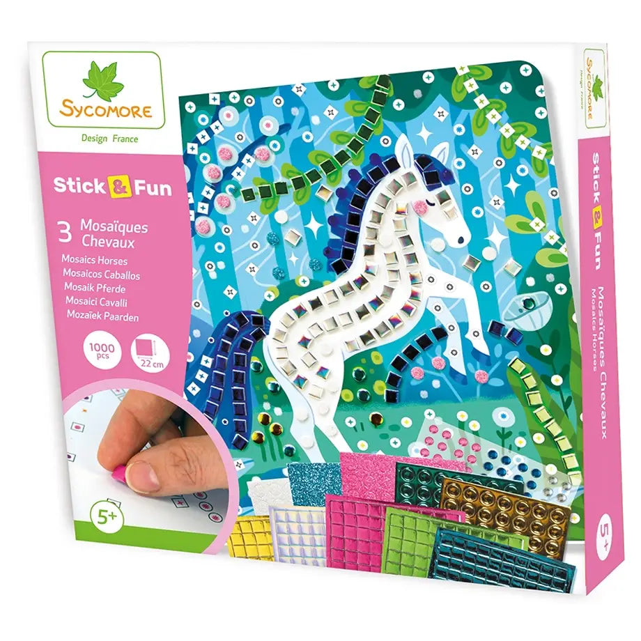 Sycomore 3 Horse Mosaics Kit