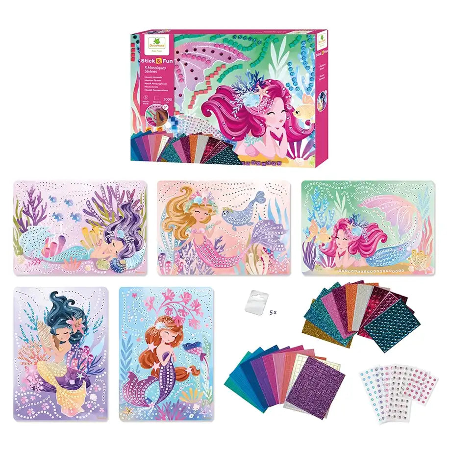 Sycomore 5 Mermaids Mosaics Kit