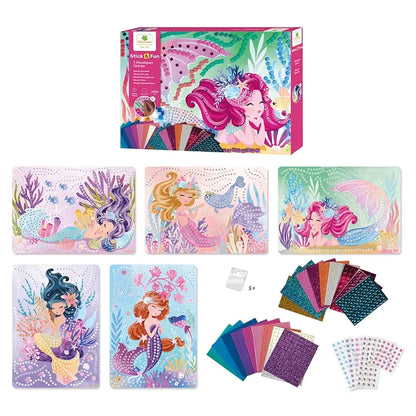 Sycomore 5 Mermaids Mosaics Kit