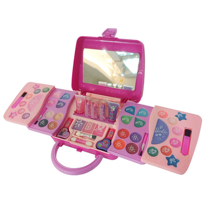 Barbie 5 Decks Sliding Handbag With Makeup