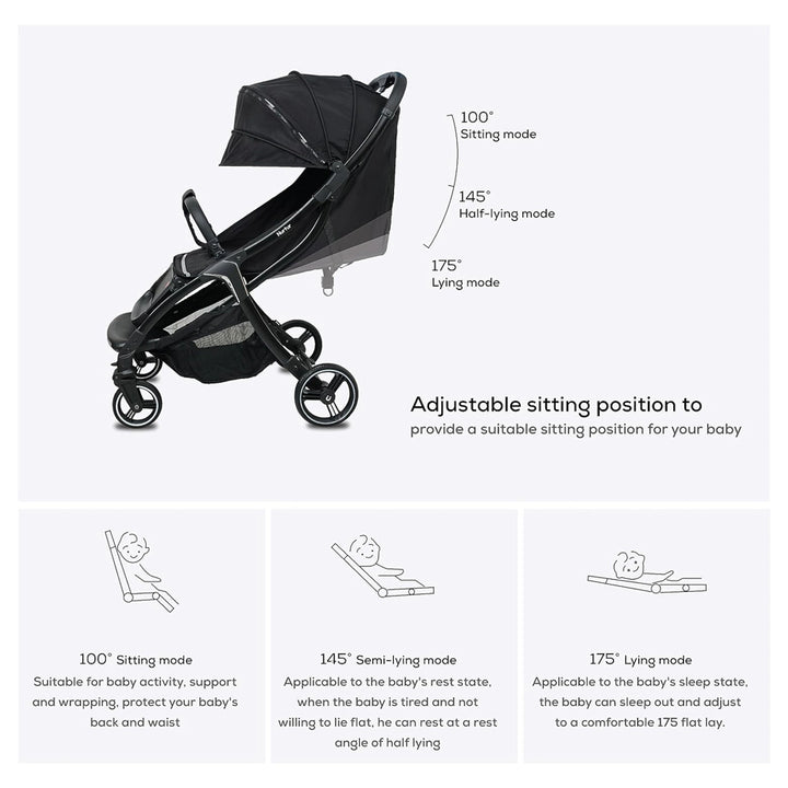 Nurtur Aluminum Alloy Baby Travel Stroller
