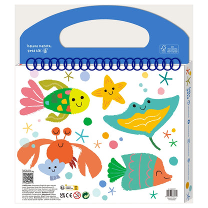 Haku Yoka My First Colouring Kit Sea Friends