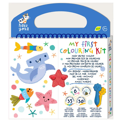 Haku Yoka My First Colouring Kit Sea Friends