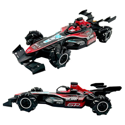 Crazewheels 2.4G RC Drifting Car with Spraying Function, Scale 1:10, Rechargeable
