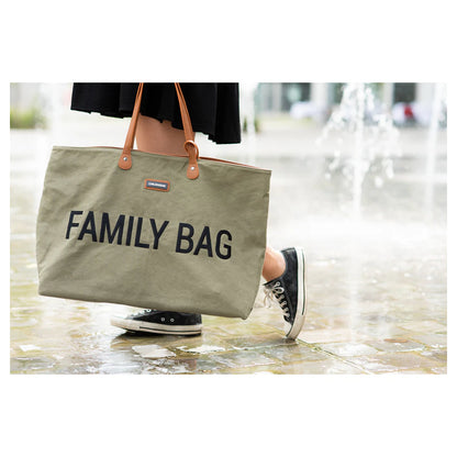 Childhome Family Bag (Kaki Canvas)