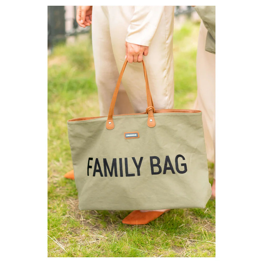 Childhome Family Bag (Kaki Canvas)