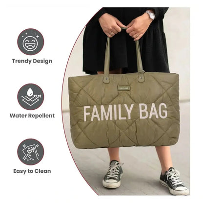 Childhome Family Bag Puffered (Beige)