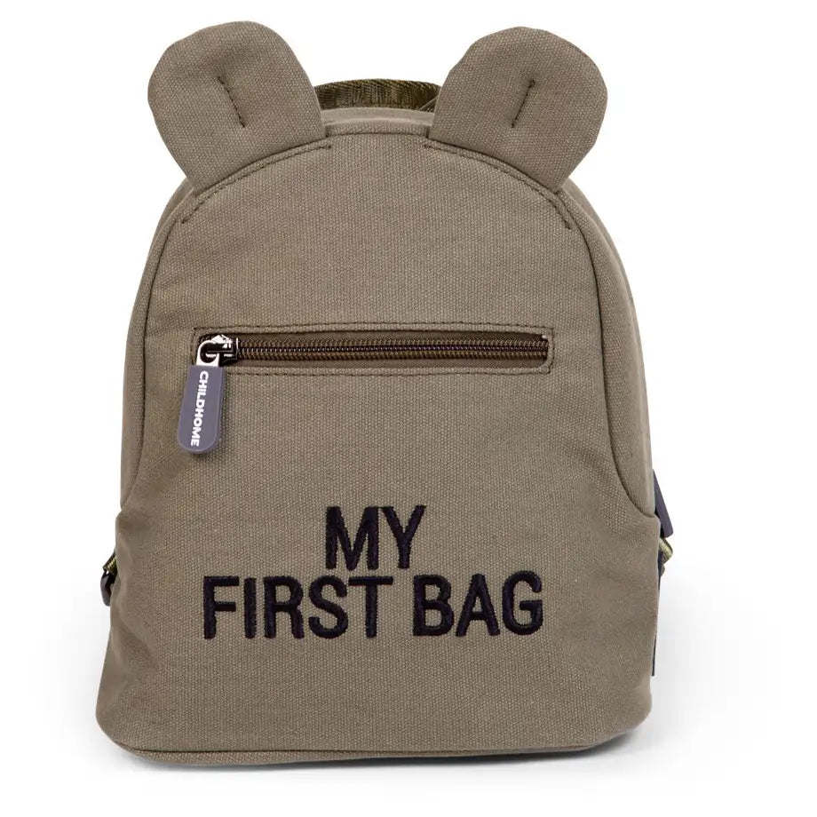 Childhome Kids My First Bag (Kaki Canvas)