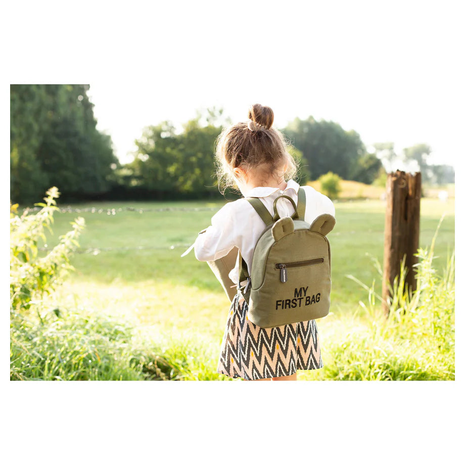 Childhome Kids My First Bag (Kaki Canvas)