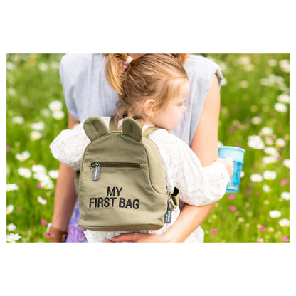 Childhome Kids My First Bag (Kaki Canvas)