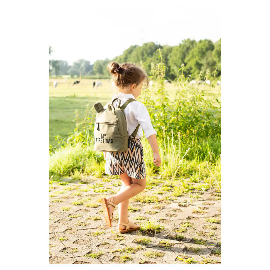 Childhome Kids My First Bag (Kaki Canvas)