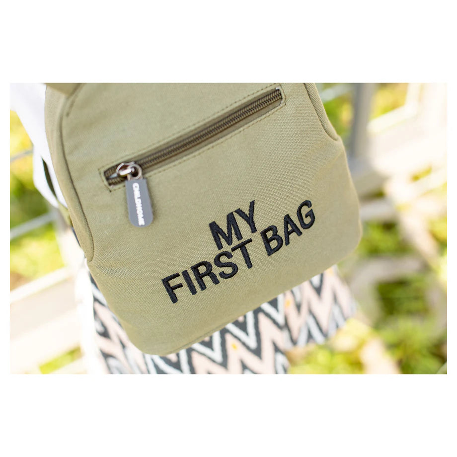 Childhome Kids My First Bag (Kaki Canvas)