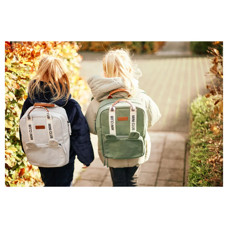 Childhome Mini Club Kids Backpack Signature Green (Green)