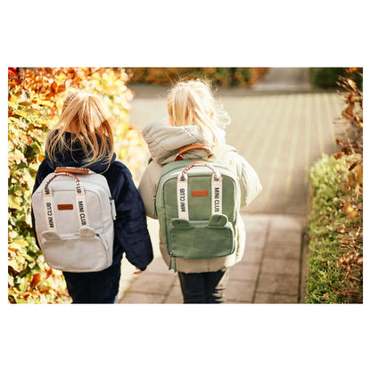 Childhome Mini Club Kids Backpack Signature Green (Green)