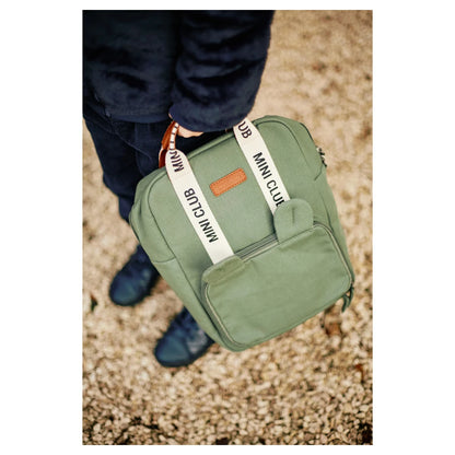 Childhome Mini Club Kids Backpack Signature Green (Green)