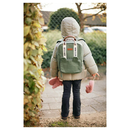 Childhome Mini Club Kids Backpack Signature Green (Green)