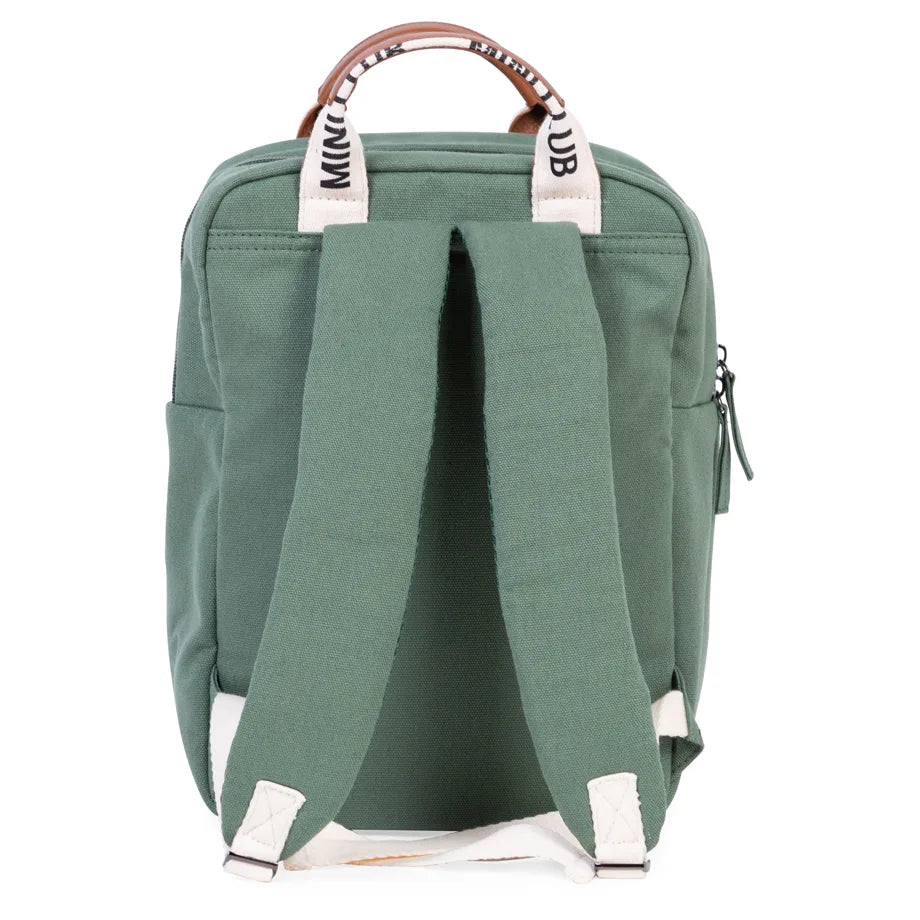 Childhome Mini Club Kids Backpack Signature Green (Green)