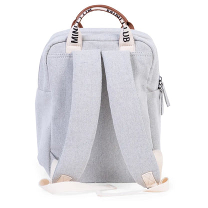 Childhome Mini Club Kids Backpack Signature Off White (Off White)
