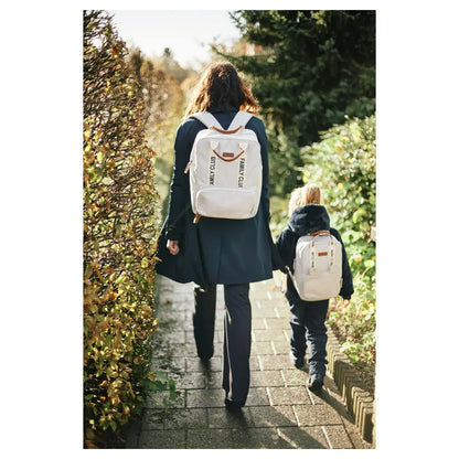 Childhome Mini Club Kids Backpack Signature Off White (Off White)